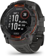 Instinct 3 Solar 50mm Black Bezel/Charcoal Band