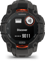 Instinct 3 Solar 50mm Black Bezel/Charcoal Band - Image 2