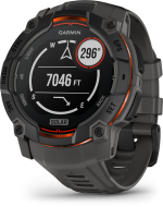 Instinct 3 Solar 50mm Black Bezel/Charcoal Band - Image 3