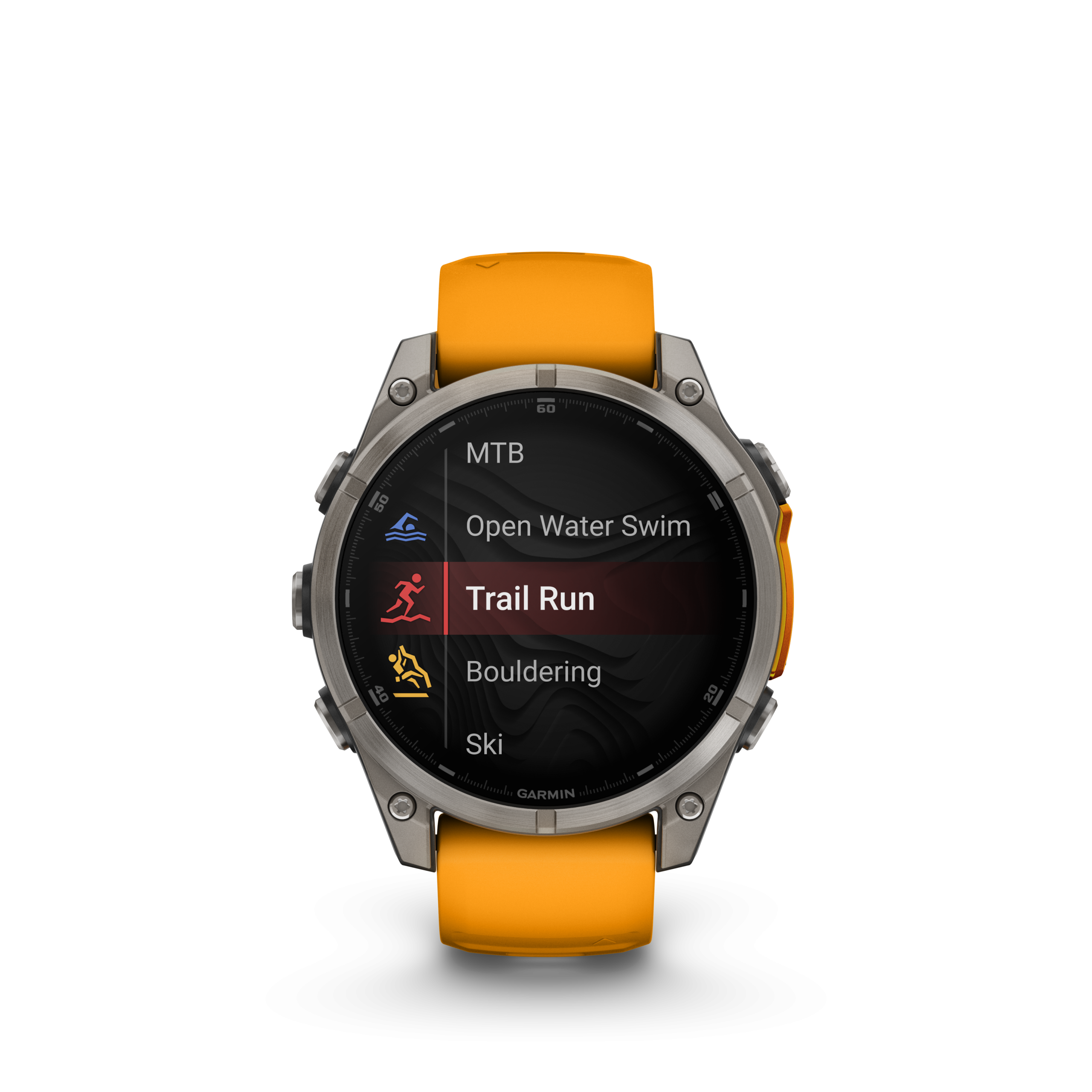 Fenix 8 AMOLED-Saph 47mm Orange - Image 2