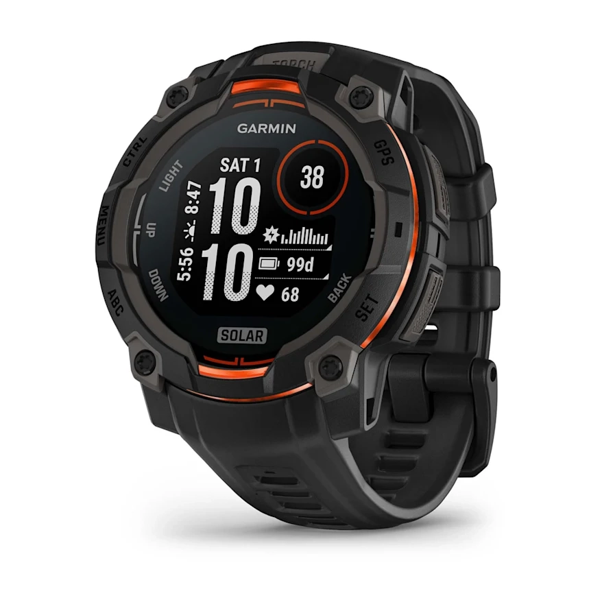 imageeeee Instinct 3 Solar 45mm Black Bezel/Black Band - Image 1