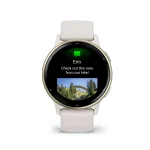vivoactive 5 Ivory Cream/Gold - Image 2