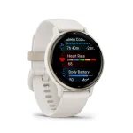 vivoactive 5 Ivory Cream/Gold - Image 3